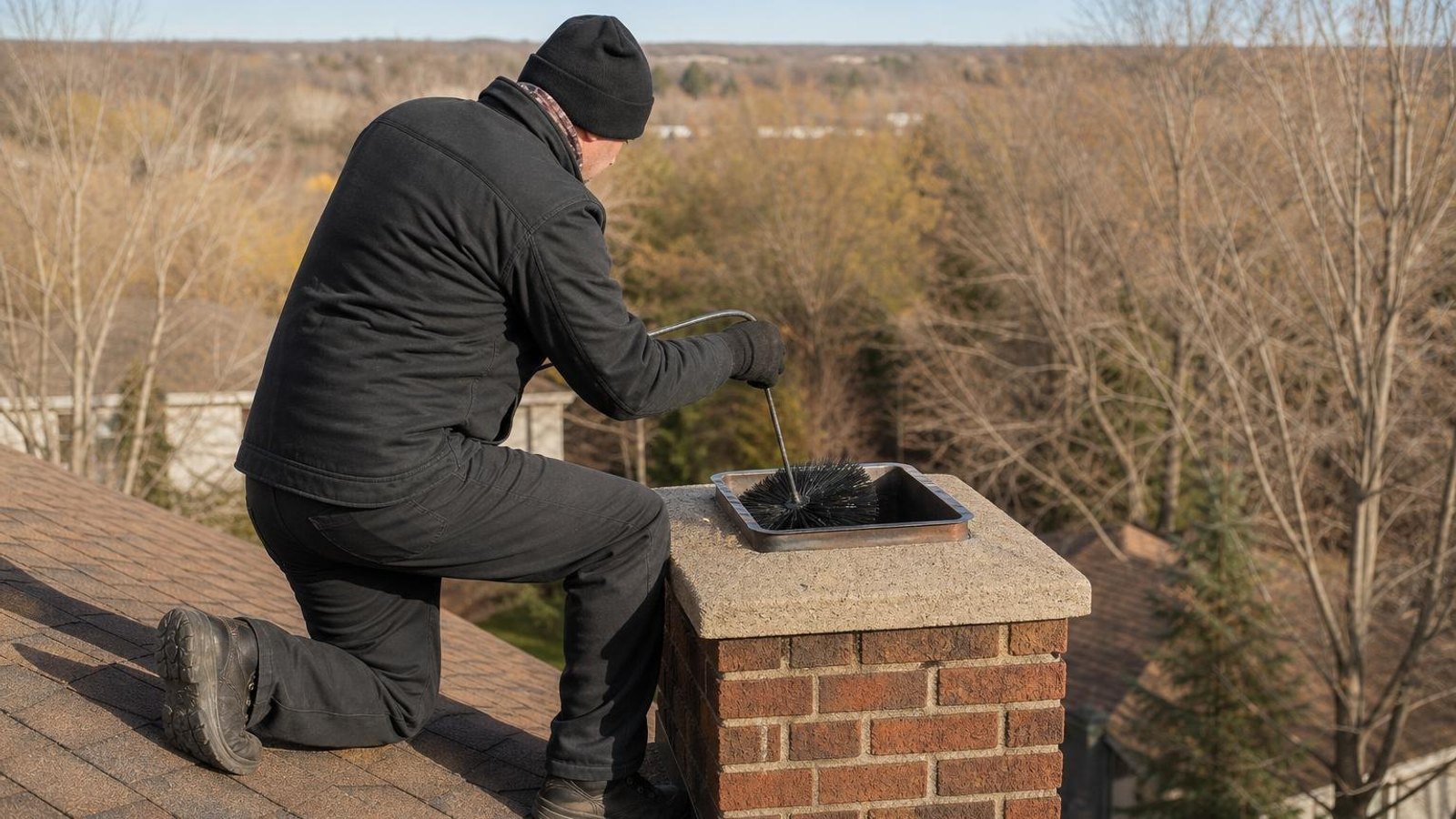 Local chimney sweep & inspection for Osseo homes